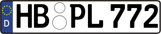 HB-PL772
