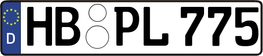 HB-PL775