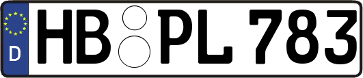 HB-PL783