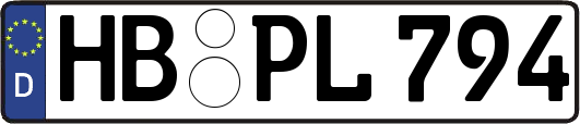 HB-PL794