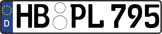 HB-PL795