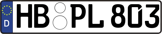 HB-PL803