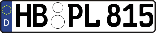 HB-PL815