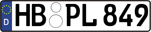 HB-PL849