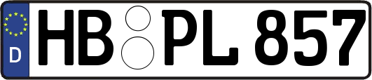 HB-PL857