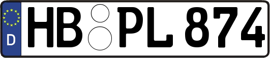HB-PL874