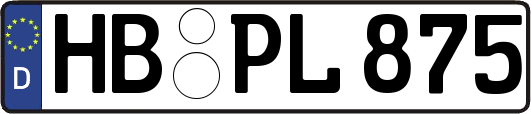HB-PL875