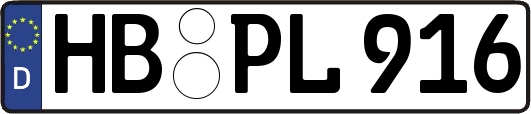 HB-PL916