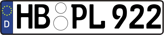 HB-PL922
