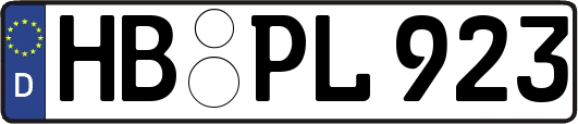 HB-PL923