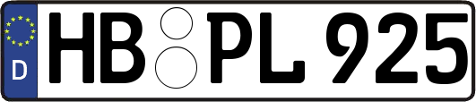 HB-PL925