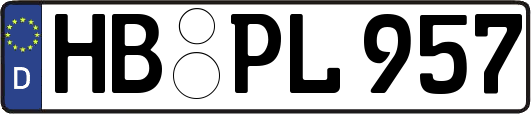 HB-PL957