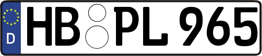 HB-PL965