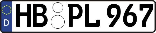 HB-PL967