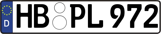HB-PL972