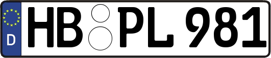 HB-PL981