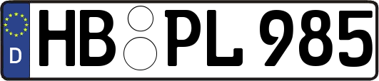 HB-PL985