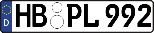 HB-PL992
