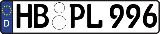 HB-PL996