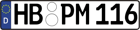 HB-PM116