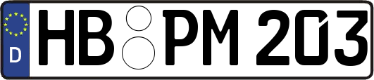 HB-PM203