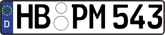 HB-PM543