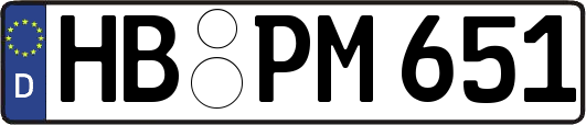 HB-PM651