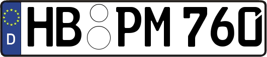 HB-PM760