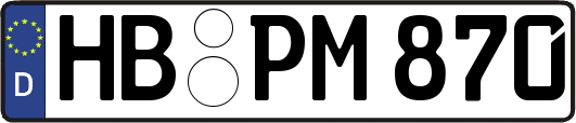 HB-PM870