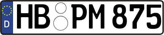 HB-PM875