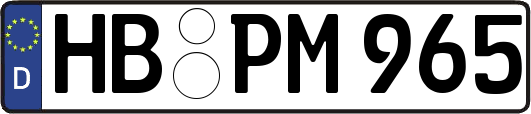 HB-PM965
