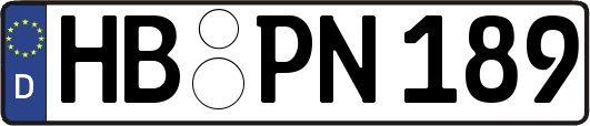 HB-PN189