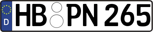 HB-PN265