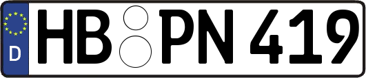 HB-PN419