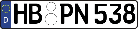HB-PN538