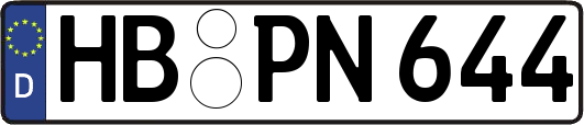 HB-PN644