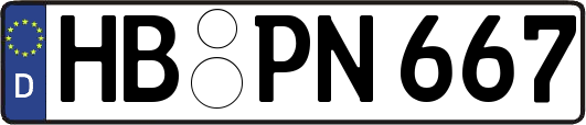 HB-PN667