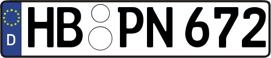 HB-PN672