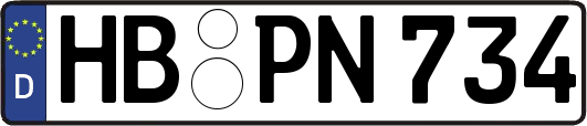 HB-PN734