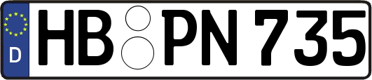 HB-PN735
