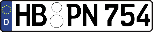 HB-PN754