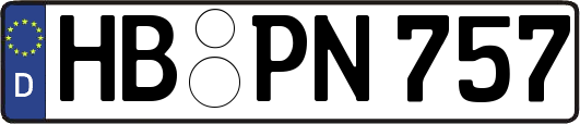 HB-PN757