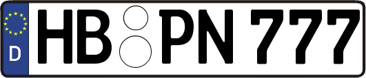 HB-PN777