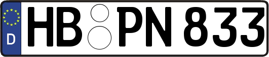 HB-PN833