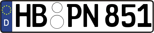 HB-PN851