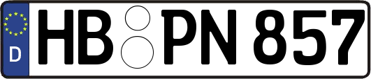 HB-PN857