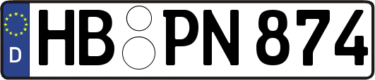 HB-PN874