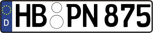 HB-PN875