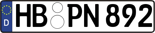 HB-PN892