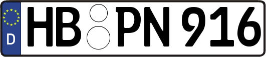 HB-PN916